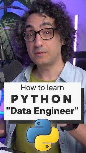 How I’d Learn Python for Data Engineering in 2025 (Step-by-Step)
