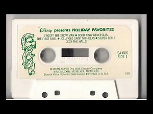 Disney Presents Holiday Favorites Cassette 2