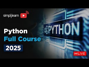 Python Full Course 2026 | Python Programming Tutorial For Beginners | Python Course | Simplilearn