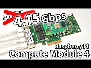 4+ Gbps Ethernet on the Raspberry Pi Compute Module 4