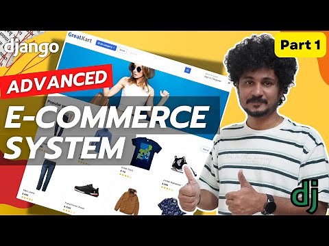 Django Advanced Ecommerce Project - Full Course Part 1 of 2