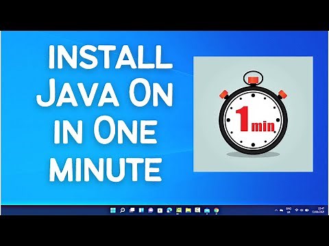 How To install Java On Windows 11 in One Minute (2026)