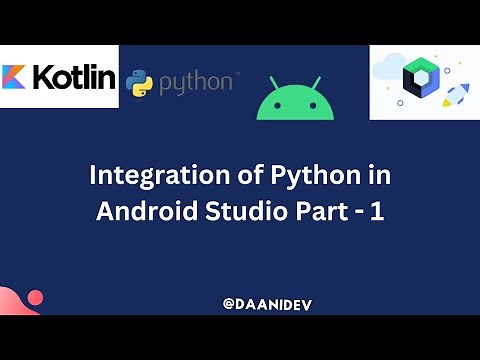 How to Integrate Python Directly In To Your Android Studio Part - 1