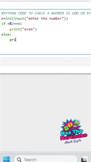 Python Beginner Hack: Even or Odd 🔥