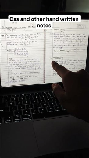 Best Handwritten Notes for CSS & Programming 📒 | Easy Revision (2026)