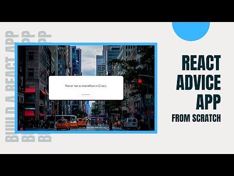 Random Quote Generator - React Fetch API Data | Build and Deploy a Real Advice App Project