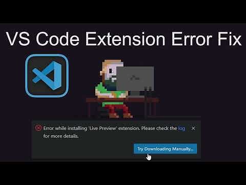 VS Code Extension Installation Error Fix (Solution)