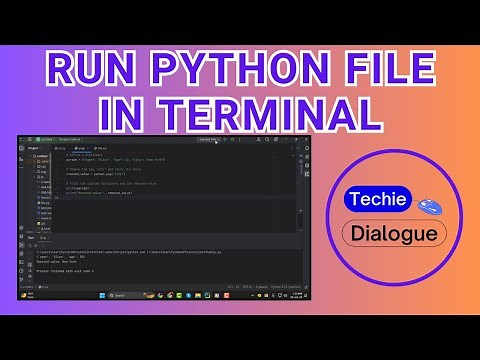 How to Run Python File in Terminal - Quick Tutorial (2025)
