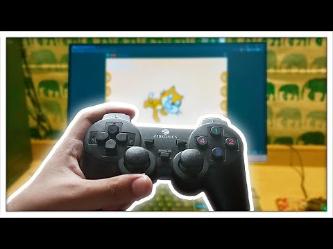 How to Use CONTROLLER/GAMEPAD with Scratch!