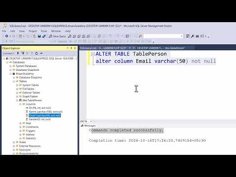 How to Change the data type of column in SQL Server