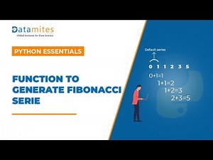 Function to generate Fibonacci series in python | Python Essentials