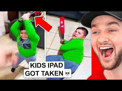 Kids That CRASHED OUT at Video Games!