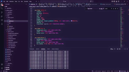 Effective Editing in CSS, HTML, and Python using VS Code