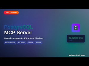 Turn Natural Language into SQL Queries! PostgreSQL MCP Server + AI Chatbot Tutorial