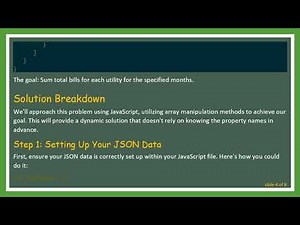 Summing Values from a JSON Array in JavaScript