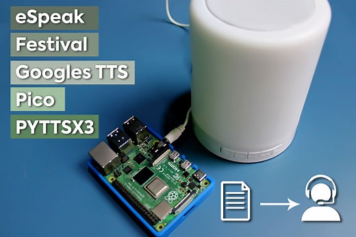 Comparing Text-to-Speech (TTS) Converters available for Raspberry Pi - eSpeak, Festival, Google TTS, Pico and PYTTSX3