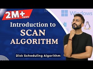 L-6.6: SCAN Algorithm in Disk scheduling with Example | Operating System