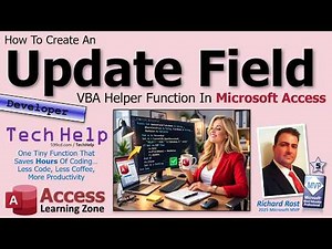 How To Create An Update Field VBA Helper Function In Microsoft Access