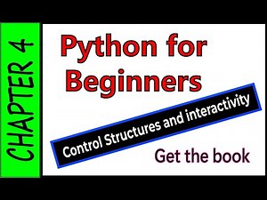 Python For Beginners Chapter 4 - Loops, Conditionals & Control #pythonlearning #pythonforbeginners