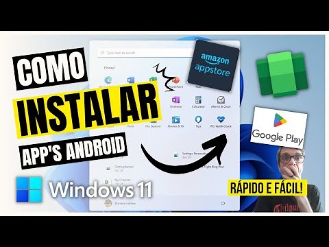 COMO Instalar APPs ANDROID no WINDOWS 11...Rápido e Fácil!