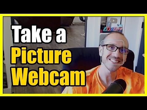 How to Take a Picture using your Camera on Windows 10/11 PC (Windows Camera App)