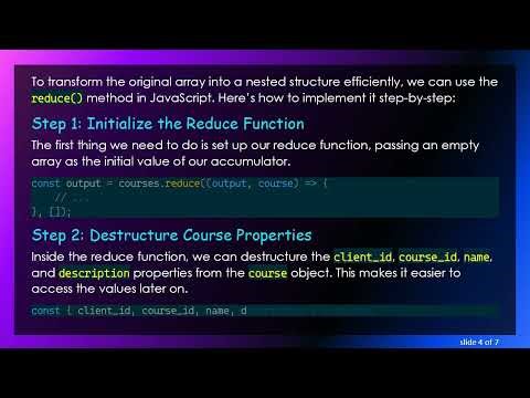 How to Create a Nested Object Array in JavaScript