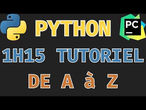 COMPLETE PYTHON TUTORIAL FOR BEGINNERS (1h15)