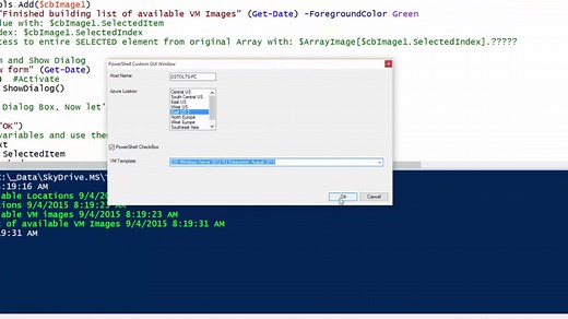 GUI Form Using PowerShell Add Panel, Label, Edit box, Combo Box, List Box, CheckBox and More!!!