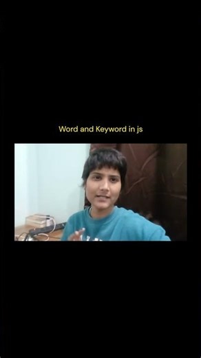 Word and keywords in js #javascript