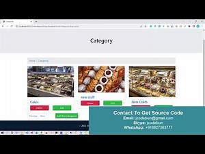 Online Bakery Shop project in java with source code and project report
