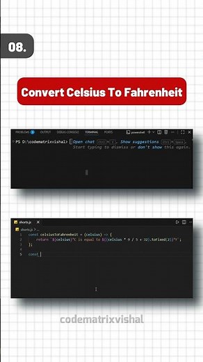 🌡️ Convert Celsius ℃ to Fahrenheit ℉ Using JavaScript | Temperature 🤒 Conversion Formula Explained