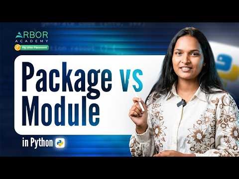 Package vs Module in Python | Key Differences Explained with Examples | Python Project Structure