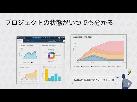 TimeTracker NX - ダッシュボードでプロジェクトを見える化
