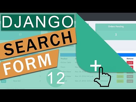 Filter Form Table Search | Django (3.0) Crash Course Tutorials (pt 12)
