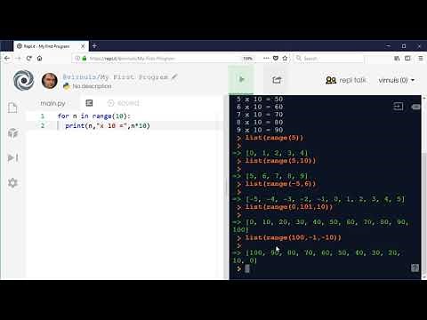 Python 3 - Repetition / Loops with For