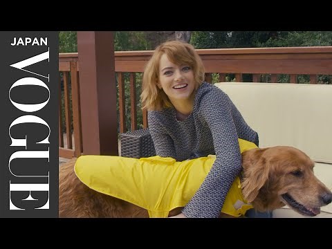 エマ・ストーンに73の質問 ─ LAの自宅と愛犬、ブリトニー・スピアーズのものまねを披露。| 73 Questions