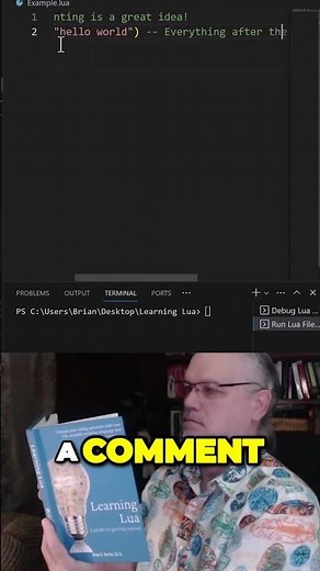 Mastering Lua Easy Commenting Tips for Efficient Coding #Shorts