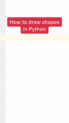 Beginner's Guide to Drawing Shapes with Python Turtle Module