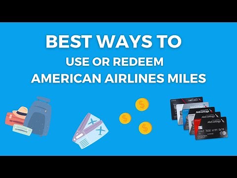 How to Use/Redeem American Airlines Miles - Ways to Spend AA Miles
