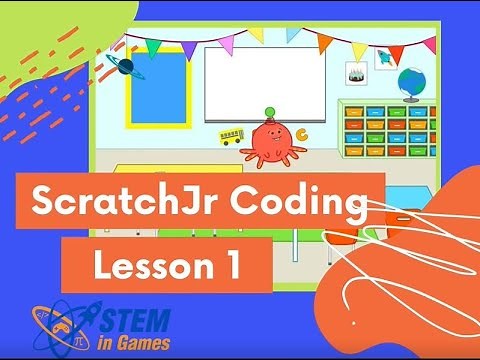 ScratchJr Coding Lesson 1 | How to Make Character Move | Free Programming Lesson1
