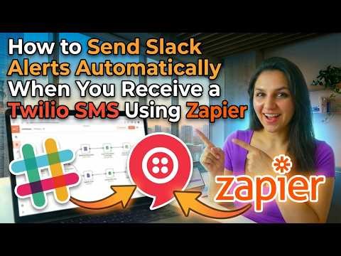 How to Send Slack Alerts Automatically When You Receive a Twilio SMS Using Zapier