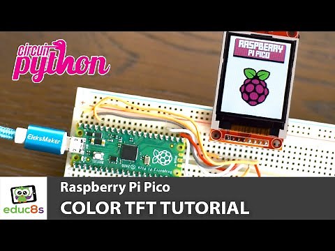 Raspberry Pi Pico ST7735 display tutorial - CircuitPython