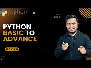 Master Python | From Basics to Advanced | FREE | Python Tutorial