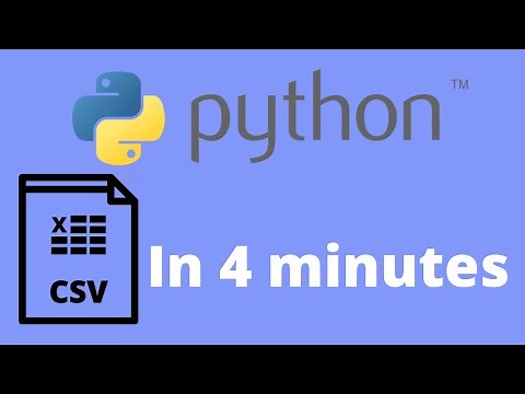How to write to a CSV file in Python