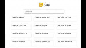 Build a Google Keep CRUD Notes Clone Using Localstorage in HTML5 CSS3 and Javascript