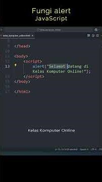 Basic JavaScript Tutorial – Using Alerts for Beginners