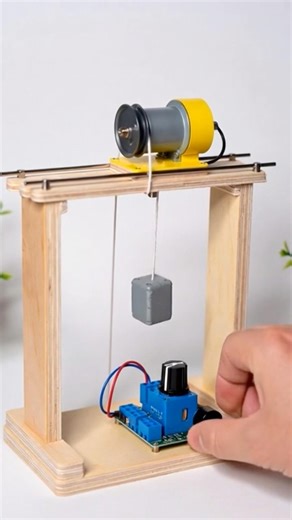 Hand made Diy Science School Project #automobile #dcmotor #experimnent