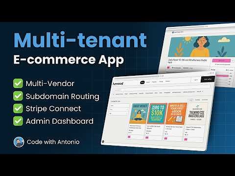 Build and Deploy a Multi Vendor E Commerce With Nextjs, React & Stripe Connect (Part 2/2)