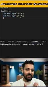 #14 JavaScript Array Tricks Every Developer Must Know #javascriptinterview #shorts