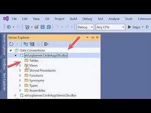 16. Create an Empty SQL Database and Store the Connection String in Your Project